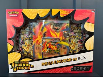 Pokémon MEGA EMBOAR ex BOX