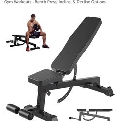 Adjustable Weight Bench 