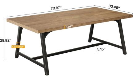 large dinning table set