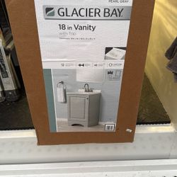 Bathroom, Vanity, And Faucet