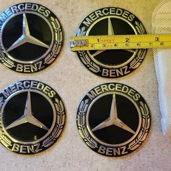 Mercedes Aluminum Cap Decals. MANY Other Mercedes Items  AVAILABLE See My Listings SHIPPING AVAILABLE