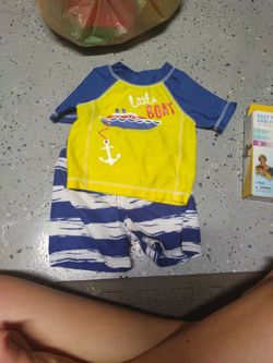 Baby 3-6m Swim Bathing Suit Like New