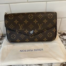 Louis Vuitton Hand Bag Felicie Pochette Monogram Purse Brand New