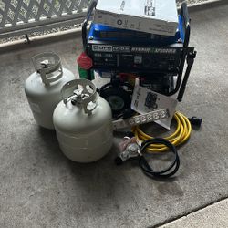 Duramax XP 5500 EH generator(Duel Fuel)