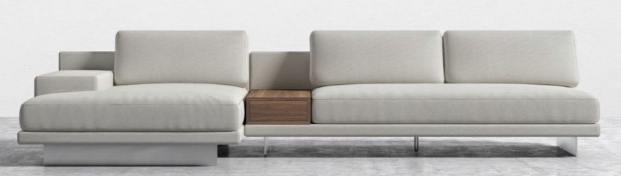 Grey Dresden Sectional Sofa
