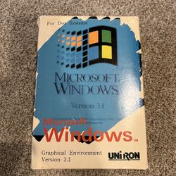 Microsoft Windows 3.1 5.25” Discs