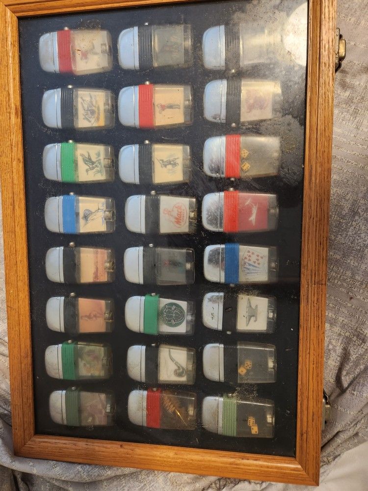 Vintage Scripto Vu Lighters