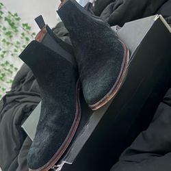 Aldo Suede Chelsea Boots 8.5