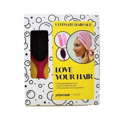 Popband 'Love Your Hair' Ultimate Hair Set with Detangling Hair Brush Set