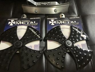 Factory metal drums and percussion bundle