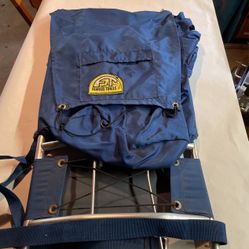 Rigid frame backpack