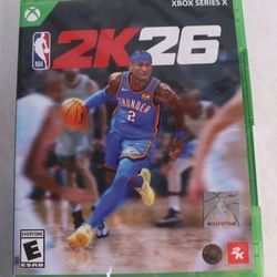 brand new sealed xbox series x nba 2k26 