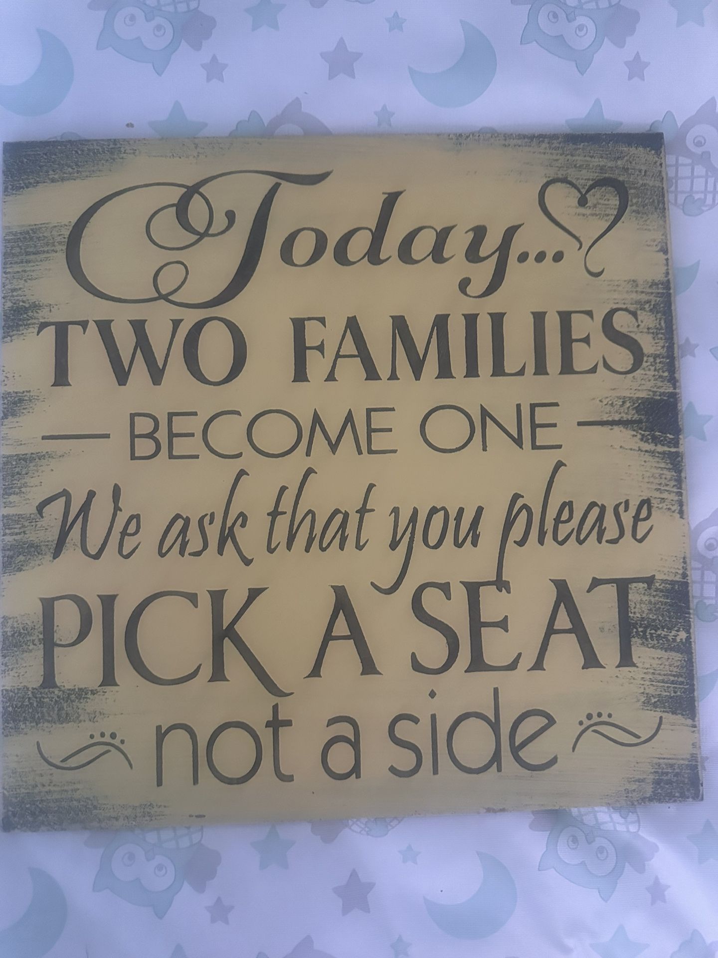 Wedding Sign