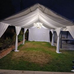 Carpa Mesas Sillas Carpas Con Draping 