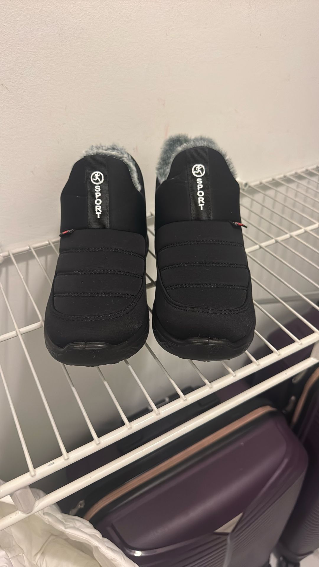 Brand New Sports Black Boots Size 7-71/2