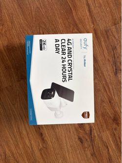 Brand new Eufy security camera - solar