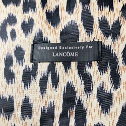 Oversized Tote by Lancome Animal Print Excellent Condition
