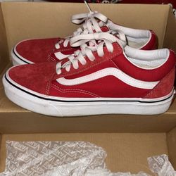 Red Old Skool Vans