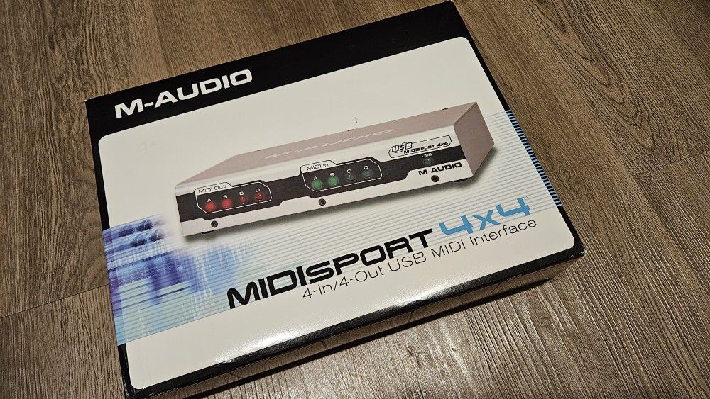 M-Audio Midisport 4x4 USB MIDI Interface