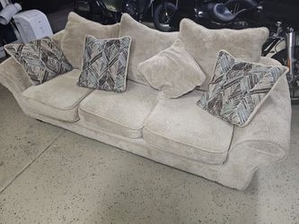 Two Sofas And Ottoman