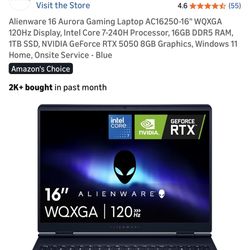 Alienware Aurora 16 120hz Rtx 4050