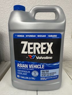 Zerex Asian Blue 50/50 Coolant