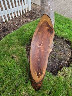Live Edge Oak Clock