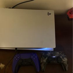 Playstation 5 With Two Controllers