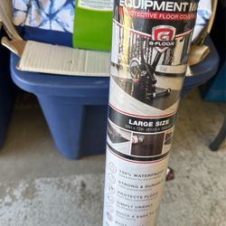 New heavy duty vinyl exercise equipment mat