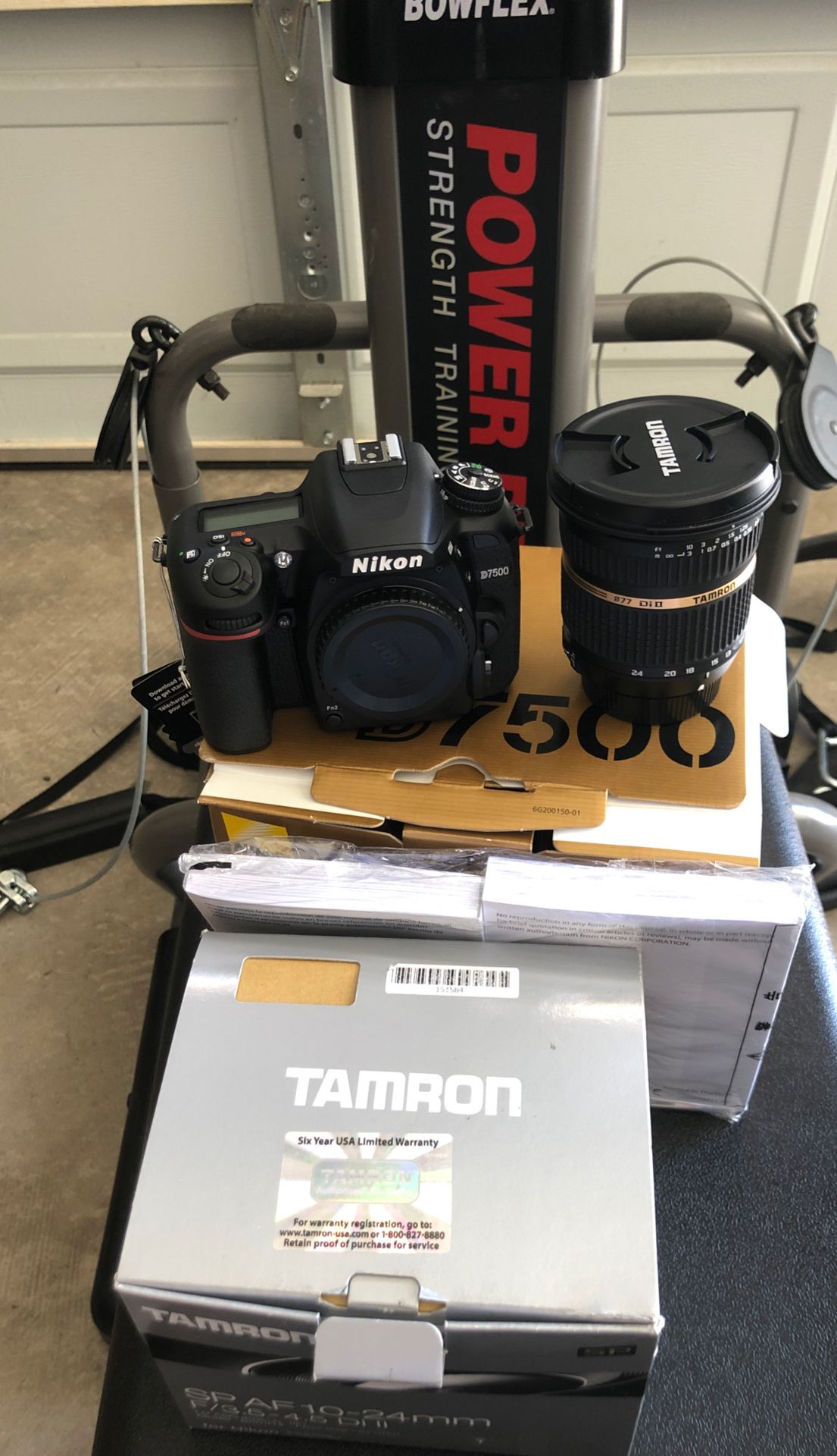 Nikon D7500 with Tamron SP AF10-24mm lens