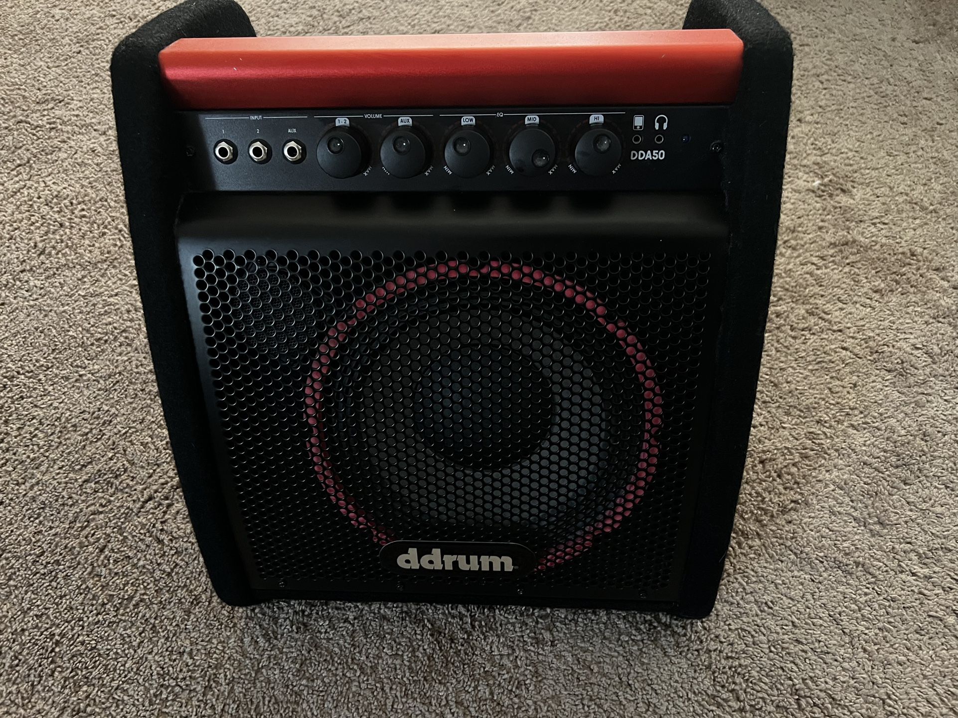 Ddrum Dda50 Electronic Drum Or Keyboard Amplifier
