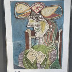 Pablo Picasso FEMME ASSISE (DORA) Beyeler Basel Museum 