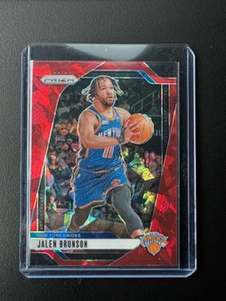 2024-25 Panini Jalen Brunson #217 Red Ice