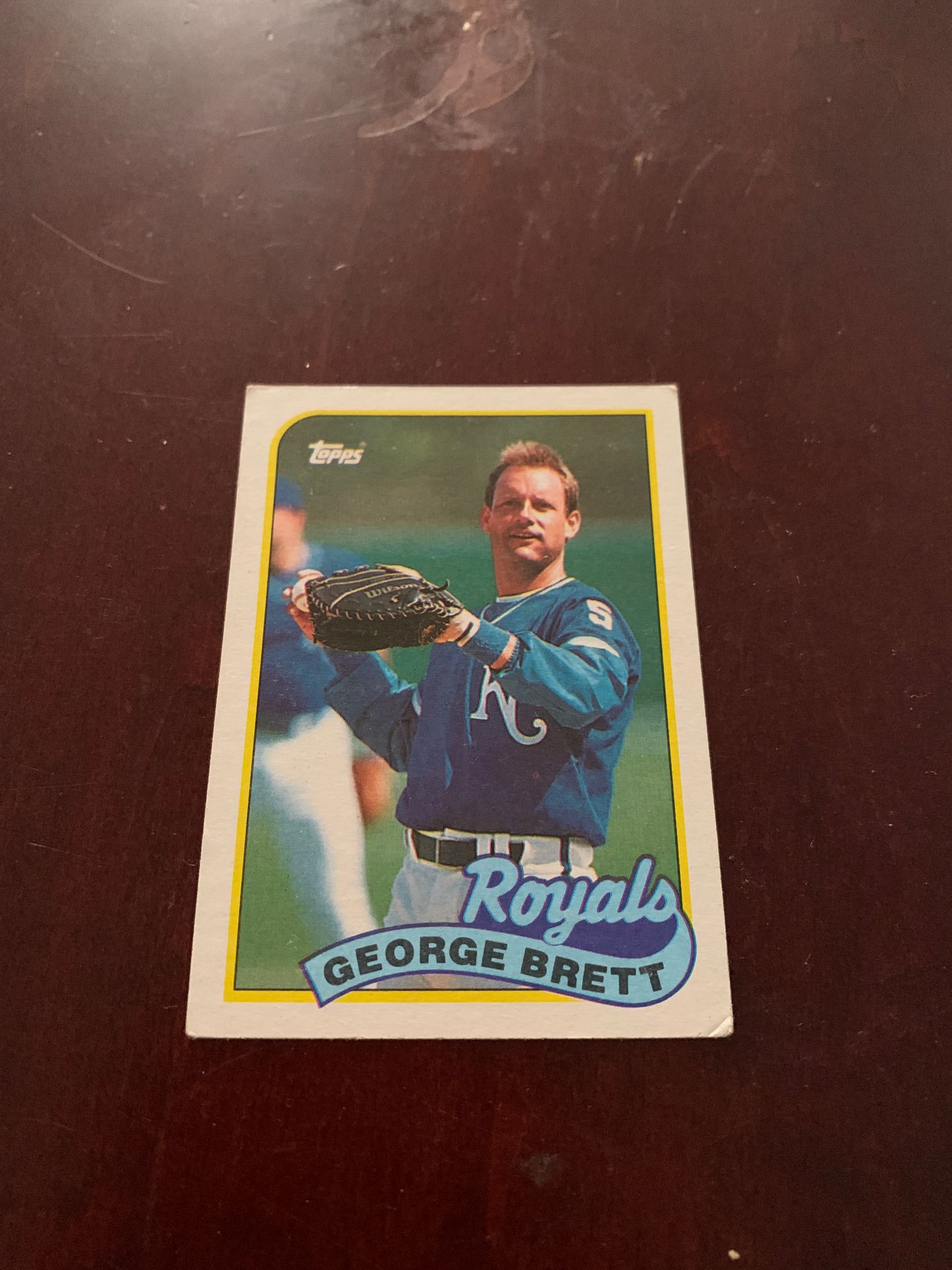 George Brett baseball card