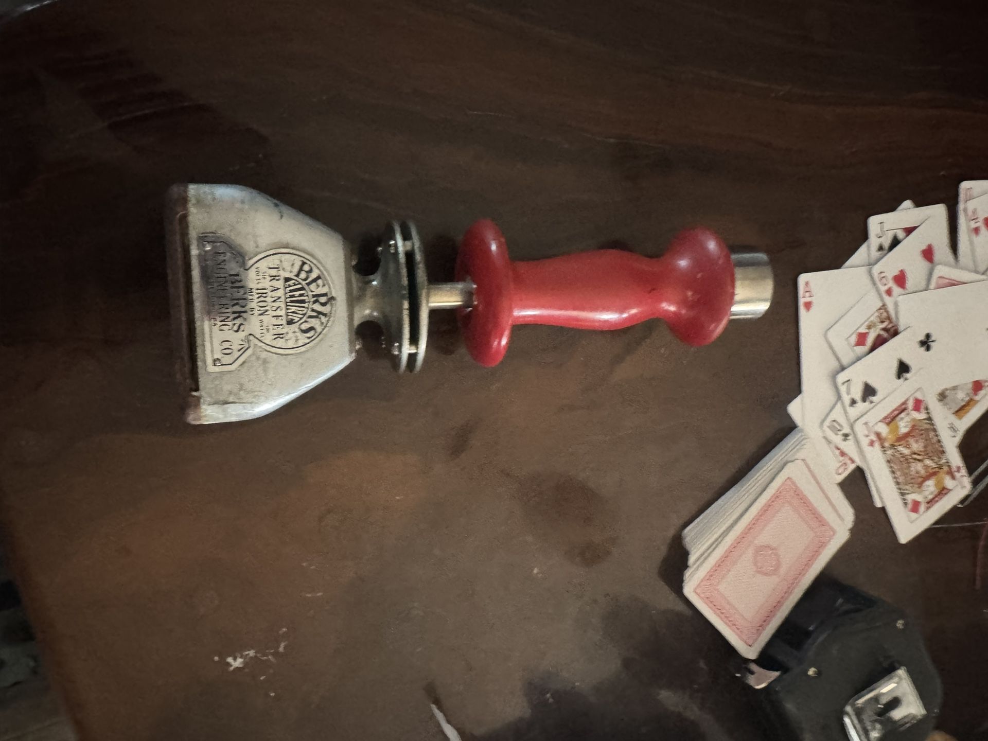 Antique Transfer Iron