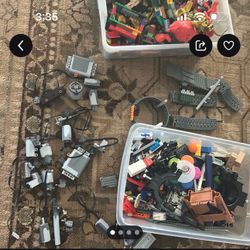 Mini Lego with motors a lot of pices