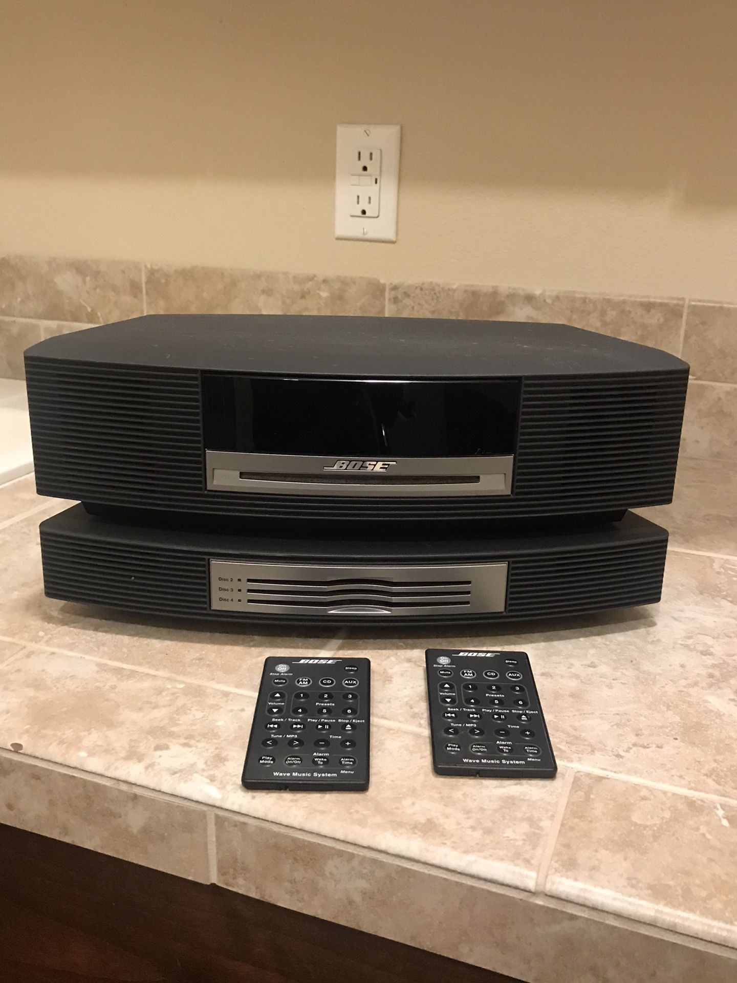 Bose wave with multi CD player