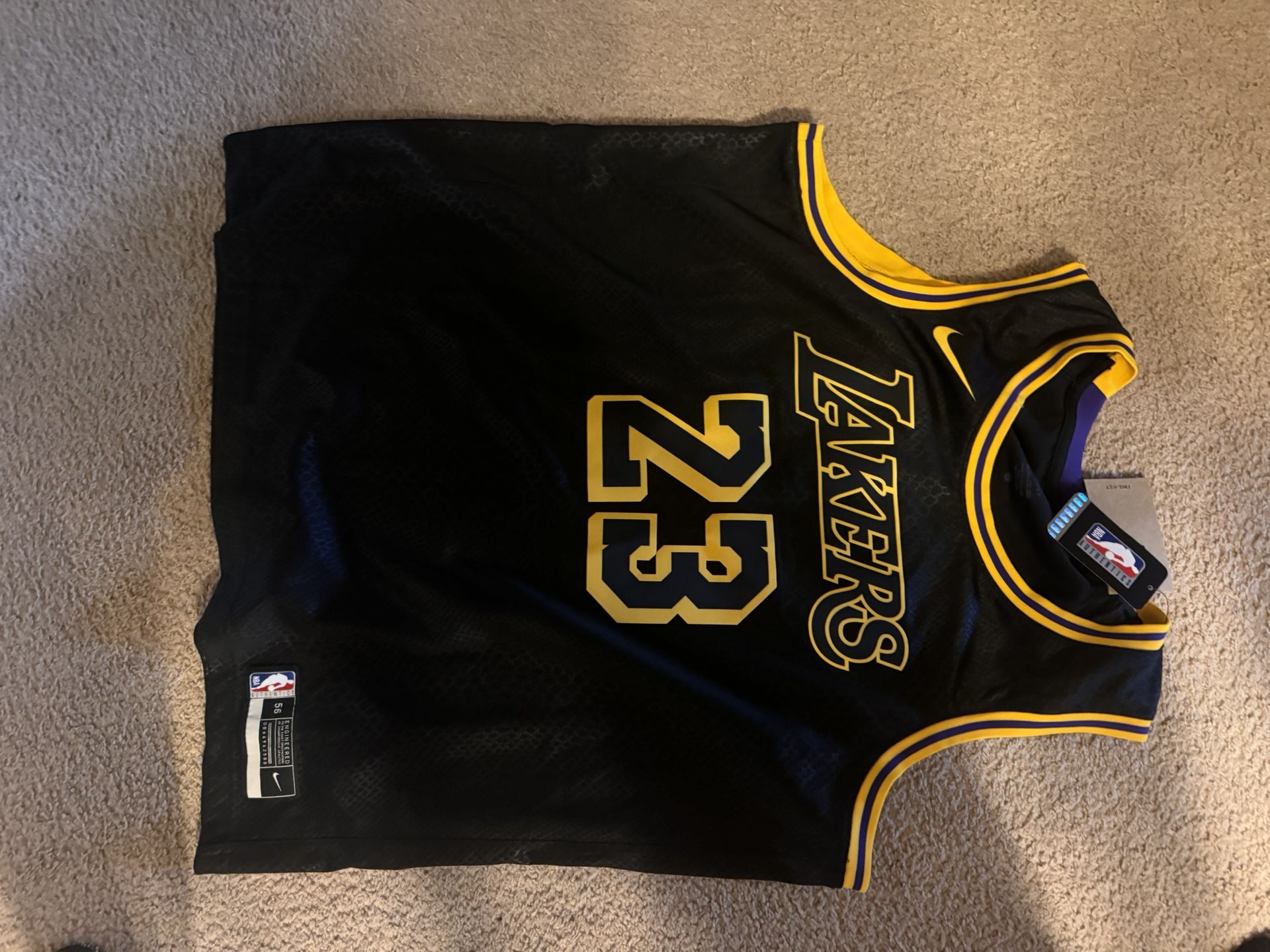 XL Size Lakers Jersey