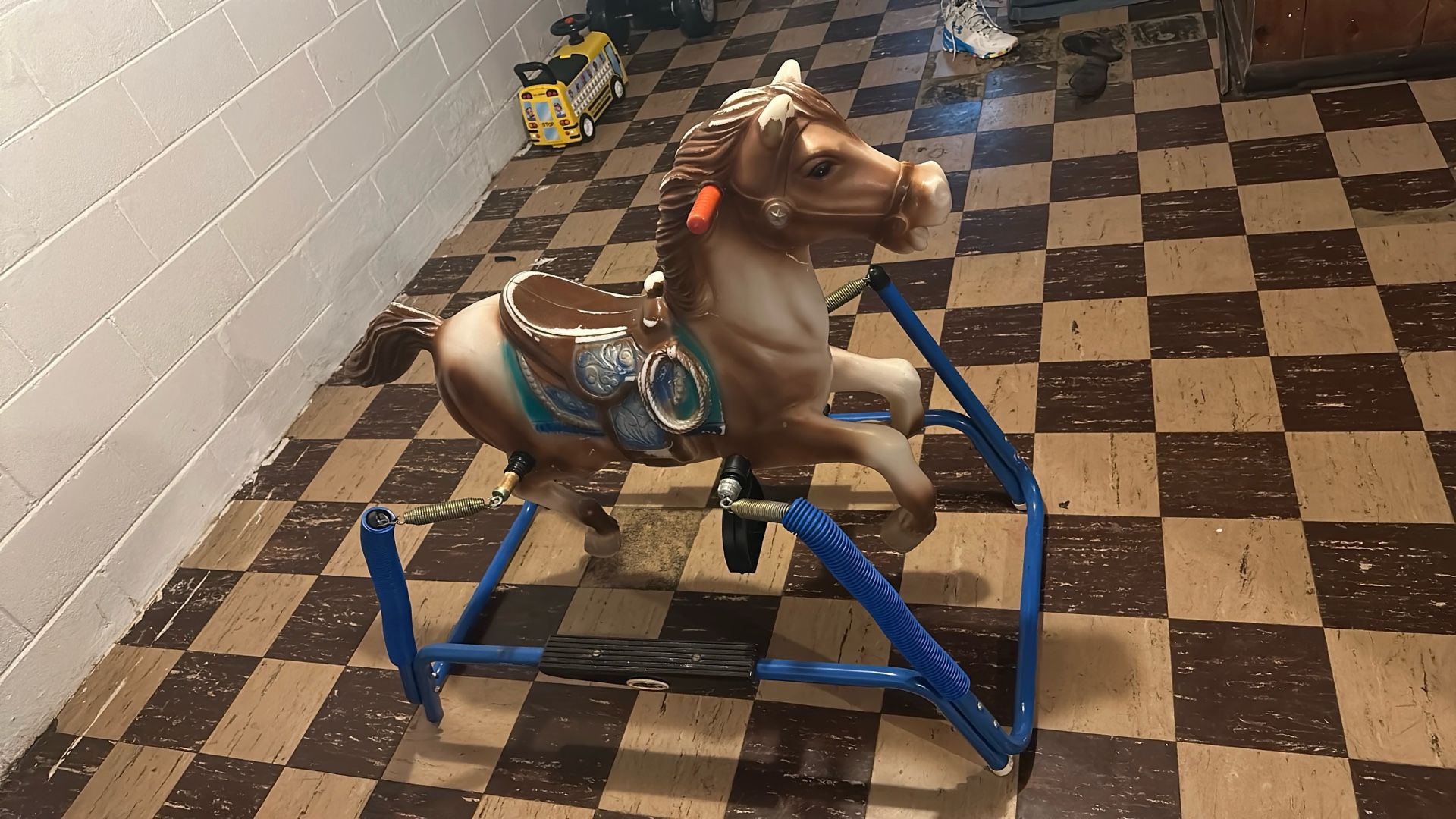 Vintage Flexible Flyer Horse