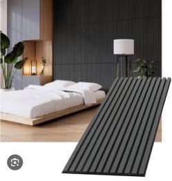 Acoustic Wood Wall Slat panels 2’ x 8’