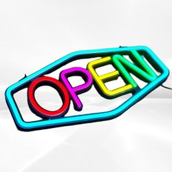 LED Tube Neon Business Open Sign M20