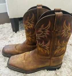 Justin Original Work Boots Men's size12D