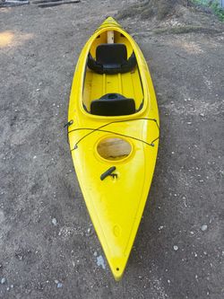 Perception Gemini tandem kayak yellow two seater 14 feet