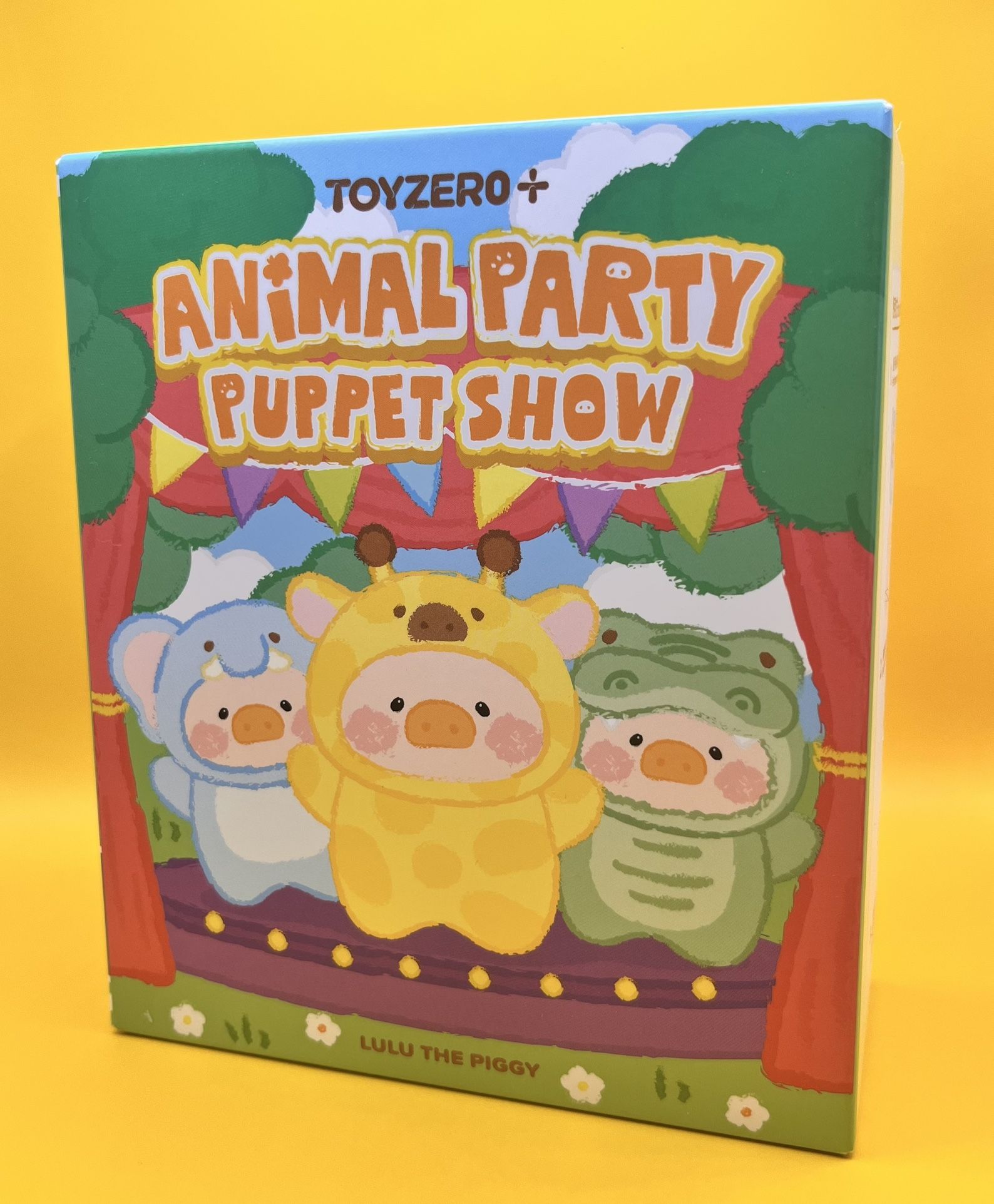 Lulu The Piggy Pig Animal Party Puppet Show Finger Puppet Blind Box - 100% Authentic, Brand New Sealed