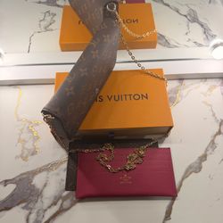 Pochette Felicie Monogram Chain Bag