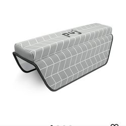 Puj – Pad Bathtub Arm Rest, Extra Comfortable Elbow Rest, Non-Slip, Firm-Grip Baby Bath Tub Cushion with Hanging Loop, Stylish Baby Bath Essentials, 1