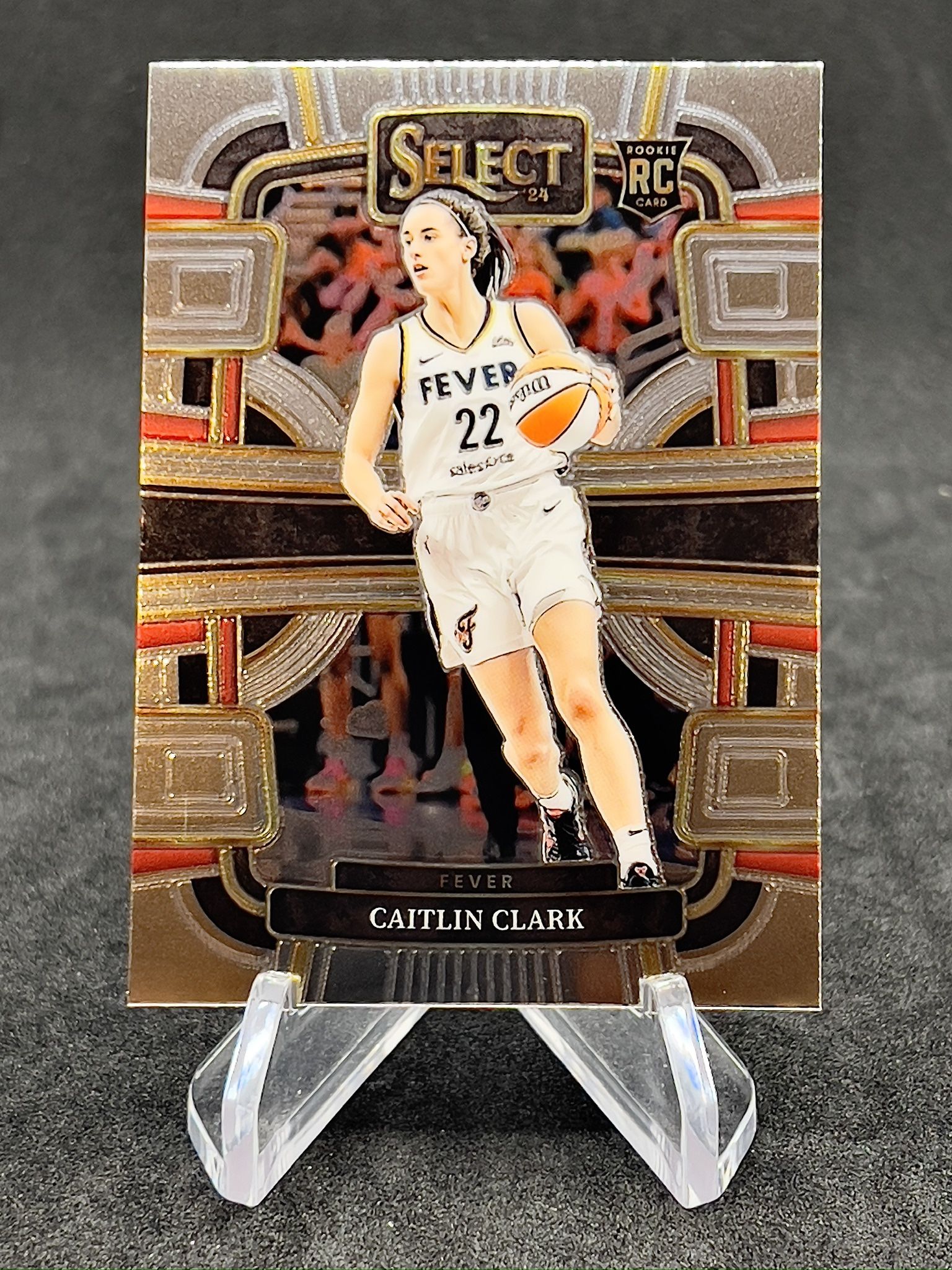 2024 Panini Select WNBA Caitlin Clark Rookie Card Base #72 Indiana Fever RC