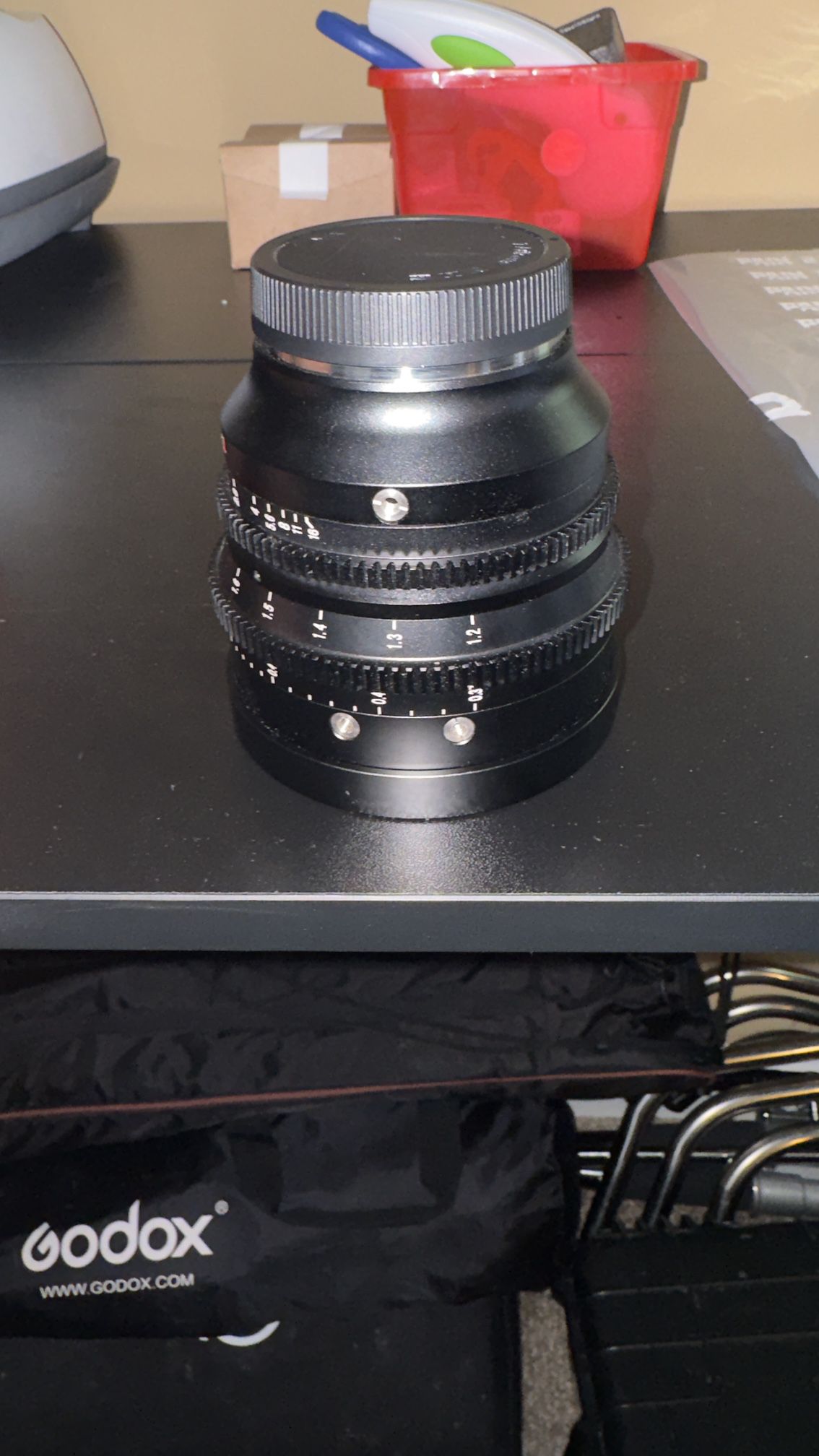 7artisans 35mm T1.05 Cine Lens for Sony-E-Mount Mirrorless Camera Lenses,Manual Focus Large Aperture