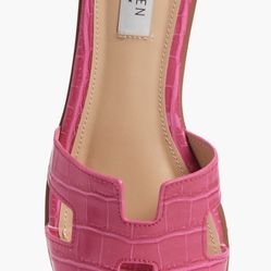 Steve Madden Harlien croc sandals 