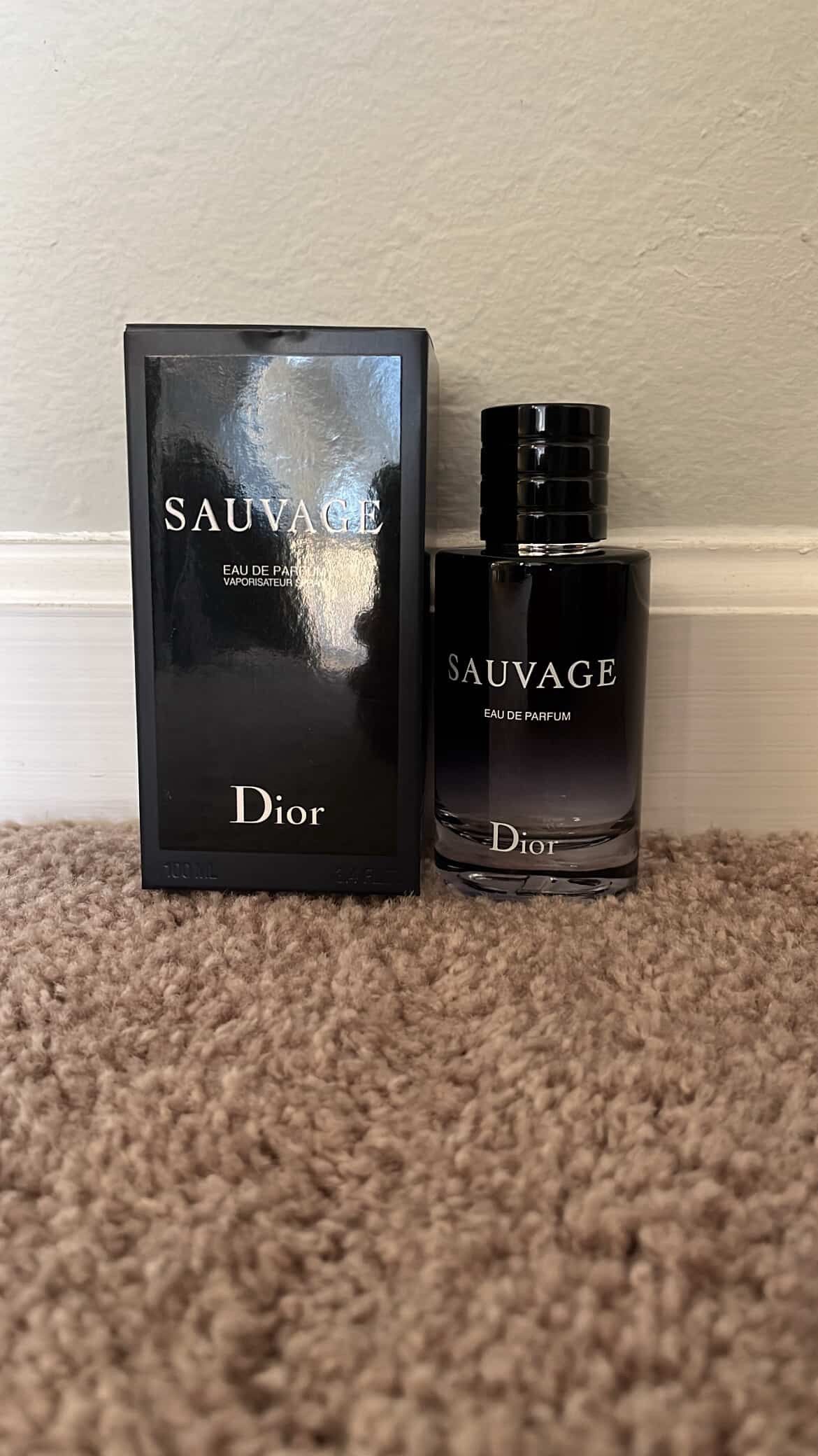 Dior Sauvage Edp Sprayed 4 Times